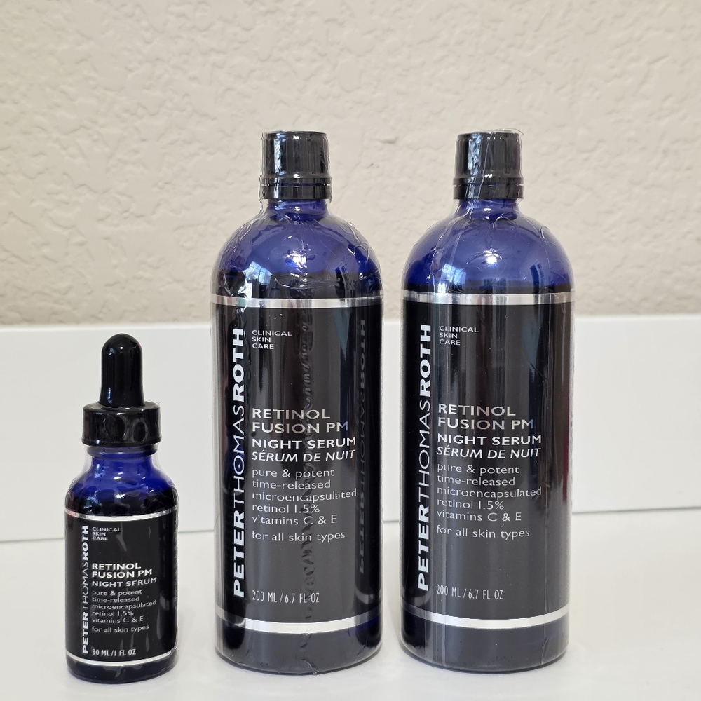 PTR Retinol Fusion PM Night Serum Bundle
